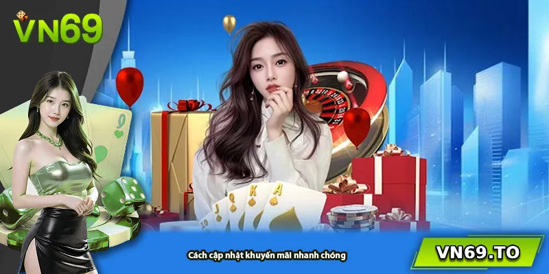 Cách cập nhật khuyến mãi nhanh chóng