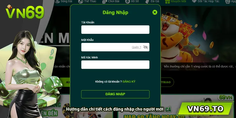 Hướng dẫn chi tiết cách đăng nhập cho người mới