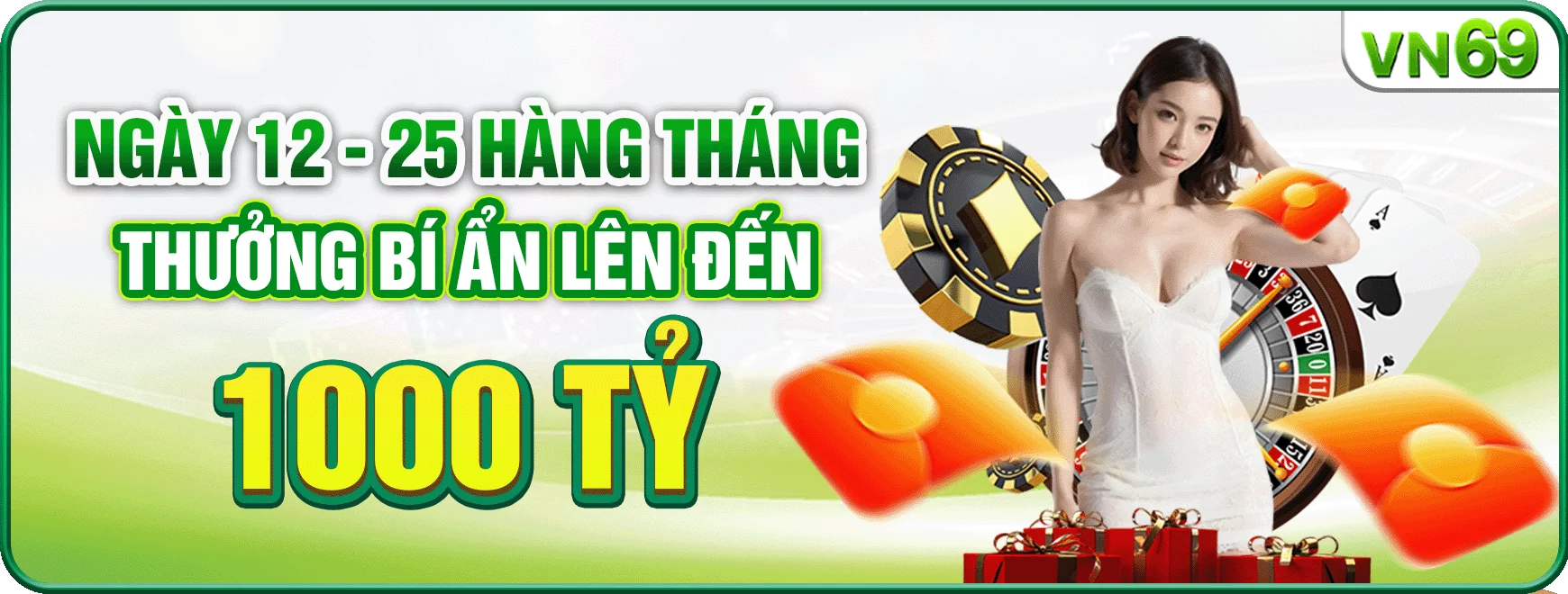 Ngày 12 và 25 hàng tháng thưởng bí ẩn lên đến 1000 tỷ