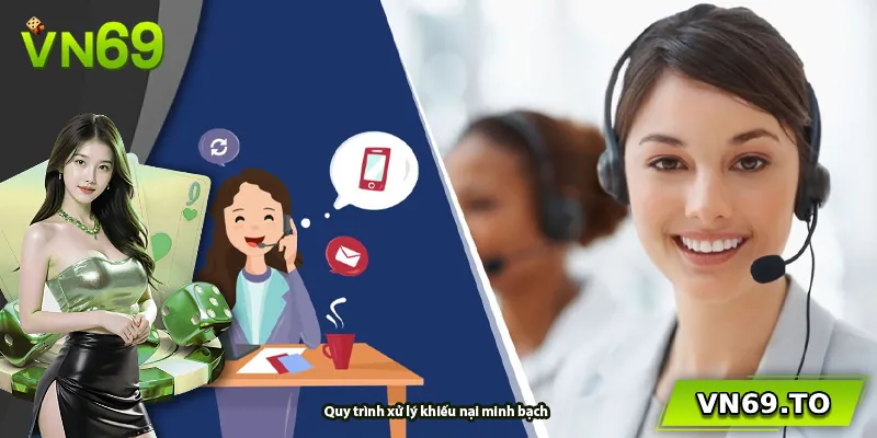 Quy trình xử lý khiếu nại minh bạch